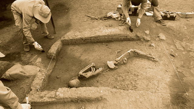 Hallan entierros de cusqueños con tres mil años de antigüedad [VIDEO]