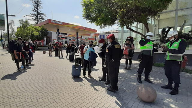 Turistas retornaron a su país gracias a una coordinación entre Perú y Argentina.