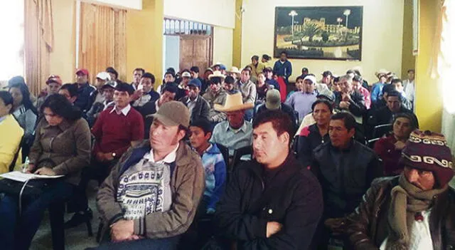 Frente ambientalista de Bambamarca acuerda paro antiminero en Cajamarca