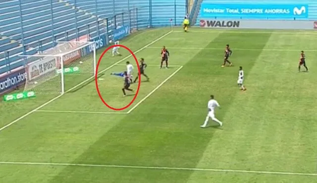 Así fue el primer gol de Patricio Rubio con la camiseta de Alianza Lima.