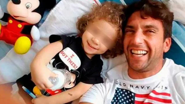 Antonio Pavón tuvo emotivo encuentro con su hijo, tras estar cinco meses en España [FOTOS]