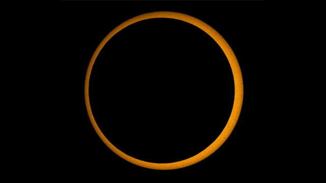 Eclipse anular captado el 12 de mayo de 2012. Crédito: Mikael Svalgaard.