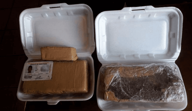 Joven escondió marihuana en envases de comida para transportarlas simulando ser delivery. Foto: El Deber