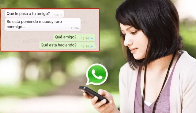 WhatsApp Web: El amigo de su hermano le envía fotos 'hot' y ella hace esto