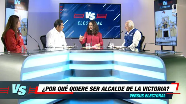 VS Electoral en La Victoria: Sánchez Aizcorbe, Américo Chávez y Jessica Pereyra 
