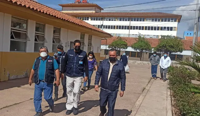 recorrido. Viceministro de salid verificó deficientes condiciones con que se trabaja en hospitales de Cusco.