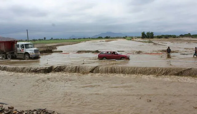La Libertad: desbordes del rio Chicama afectan 10 mil hectáreas de cultivos