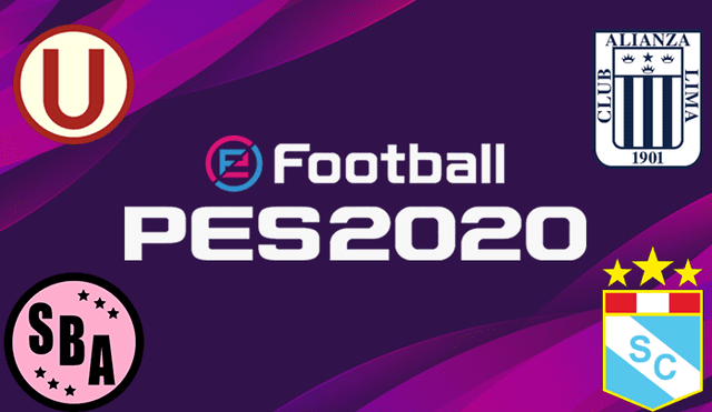 Alianza Lima, Sport Boys, Universitario de Deportes y Sporting Cristal llegan a PES 2020