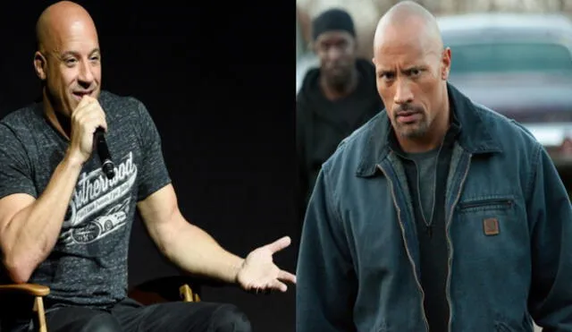 Rápidos y Furiosos 8: Vin Diesel habla sobre la mala relación que tendría con Dwayne Johnson  