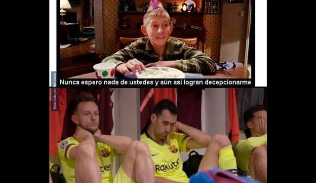 La derrota de Barcelona ante Bilbao generó hilarantes memes. Foto: Redes Sociales