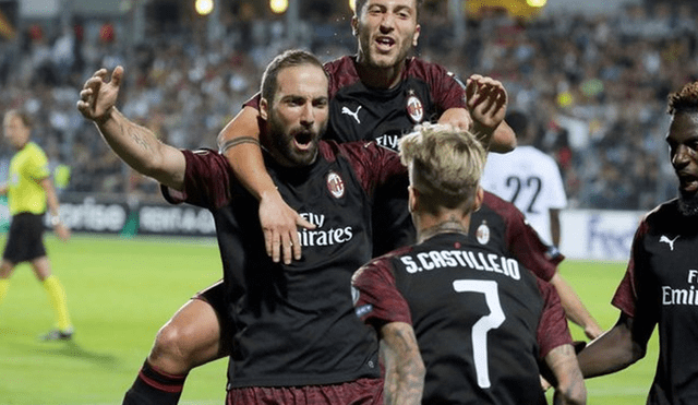 ¡Triunfo agónico! AC Milan ganó 1-0 en su visita al Dudelange por Europa League [RESUMEN]