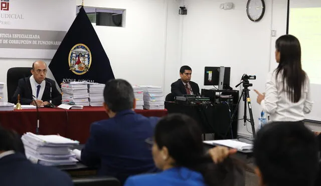Abogada de Keiko Fujimori sustenta su defensa técnica ante el juez Victor Zúñiga. Foto: Jorge Cerdán / La República.