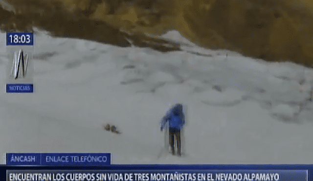 Hallan cuerpos de montañistas sepultados por avalancha en el nevado Alpamayo [VIDEO]