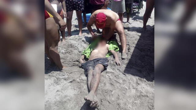 Arequipa: Veraneante muere ahogado en playa de Camaná