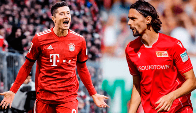 Ver EN VIVO Bayern Múnich vs. Unión Berlín EN DIRECTO ONLINE vía ESPN 2 y Fox Sports por la fecha 26 de la Bundesliga. (FOTO: Composición GLR).