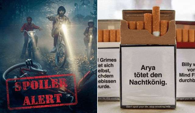 Alemania: Compañía promueve el uso de spoilers en cajetillas de cigarros.
