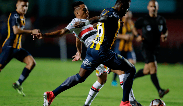 Con Cueva, Sao Paulo derrotó 1-0 a Rosario Central y avanzó en la Copa Sudamericana [RESUMEN]
