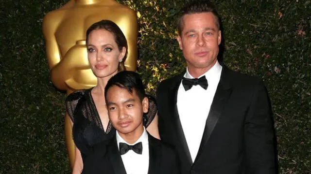 Angelina Jolie al borde del llanto en la despedida de su hijo Maddox en Corea del Sur 