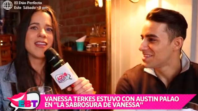 Austin Palao coquetea con Vanessa Terkes: “¿Tú crees que beso bien?”