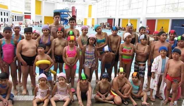 Arequipa: dictarán clases de natación en el Parque Acuático de Tingo