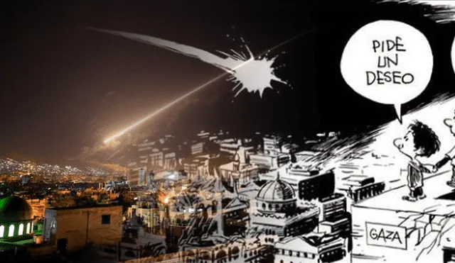 Siria: dibujo referente al conflicto se vuelve viral [FOTO]
