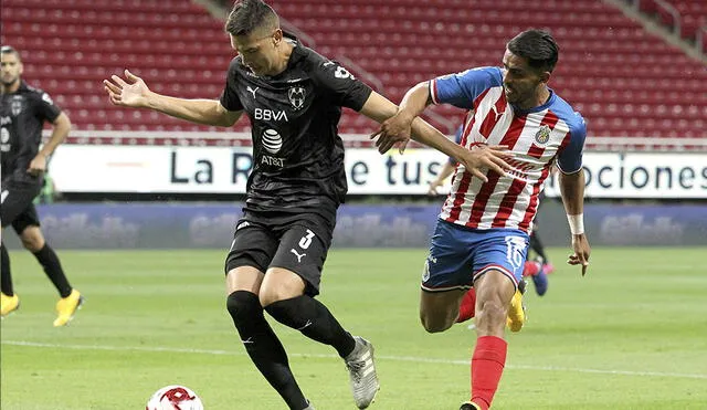 Chivas y Monterrey juegan por la fecha 10 del Torneo Clausura Liga MX 2020. Foto: AFP.