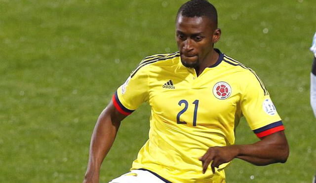 Jackson Martínez jugó el Mundial Brasil 2014 con Colombia. Foto: EFE