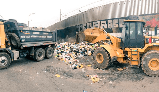 Ministerio de Vivienda espera retirar 1 500 toneladas de basura en VMT [VIDEO]