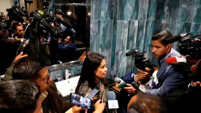 La ministra de Comunicación de Bolivia, Roxana Lizarraga (REUTERS/David Mercado)