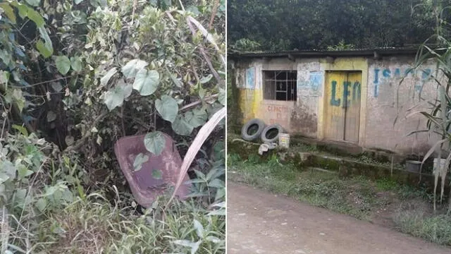 Vivienda de esposos se encuentra abandonada desde su desaparición. Foto: Cortesía