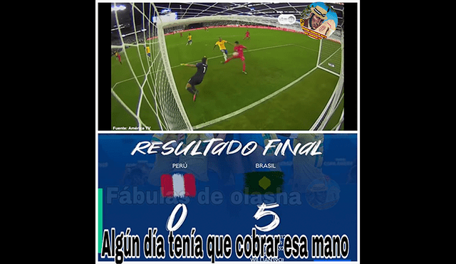 Perú vs Brasil: memes tras la derrota de la bicolor en la Copa América. | Foto: Facebook