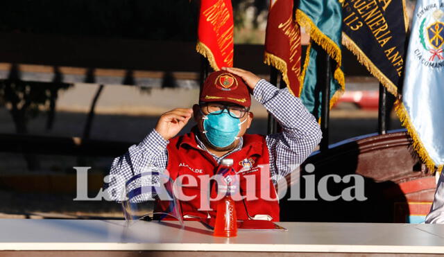 Alcalde de Arequipa, Omar Candia, se encuentra contagiado de coronavirus.