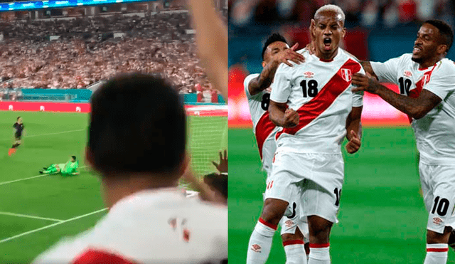 Facebook: Así se celebró el primer gol del Perú vs. Croacia desde la tribuna