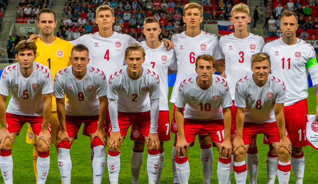 Dinamarca, con un insólito equipo, fue goleada ante Eslovaquia [VIDEO]