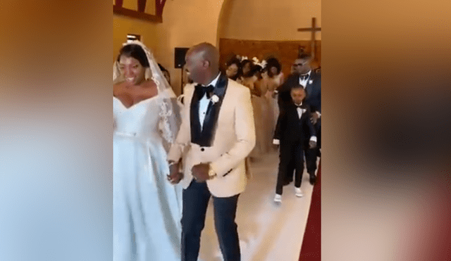 Desliza para ver las imágenes más importantes de la boda de la pareja sudafricana.