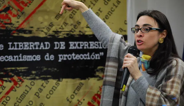 Catalina Botero: Fuerza Popular se comporta como gobiernos de Venezuela y Ecuador