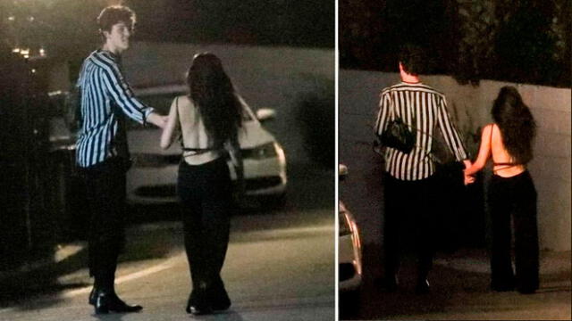Shawn Mendes y Camila Cabello se dejan ver juntos a su salida de un restaurante