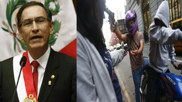 Martín Vizcarra anunció reformas en seguridad ciudadana para combatir la delincuencia en el país