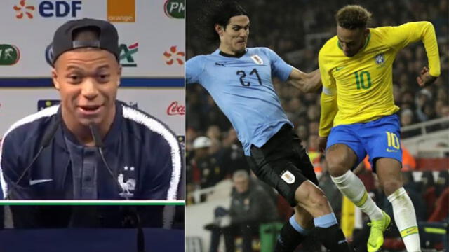 La reacción de Mbappé tras ver el 'encontronazo’ entre Neymar y Cavani [VIDEO]
