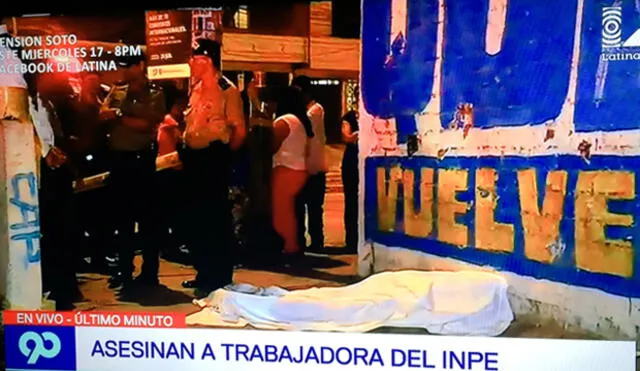 San Juan de Lurigancho: INPE se pronuncia por asesinato de trabajadora a balazos