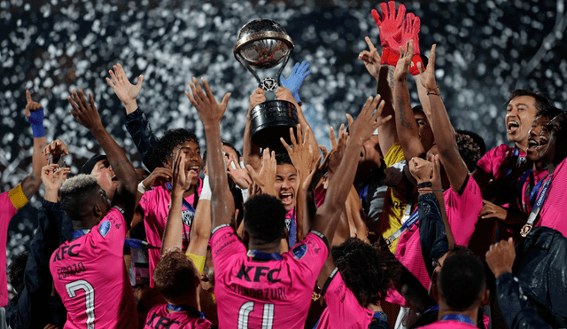 Independiente del Valle se coronó campeón de la Copa Sudamericana por primera vez en su historia. | Foto: EFE