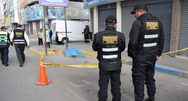 Muere varón que habrían pepeado y abandonado en plena calle de Tacna
