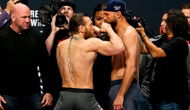 Conor McGregor y Donald Cerrone pelearán EN VIVO este sábado 18 en el T-Mobile Arenas. Foto: UFC