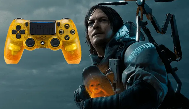 Bebé de Death Stranding se comunicará contigo desde el parlante del Dualshock4 de PS4