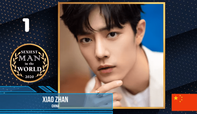 Xiao Zhan, 100 hombres sexis