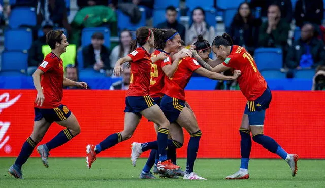 Selección femenina de España. Foto: EFE