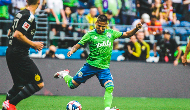 El gol de Raúl Ruidíaz en la pasada jornada de MLS contra el Atlanta United elegido el mejor de la semana.