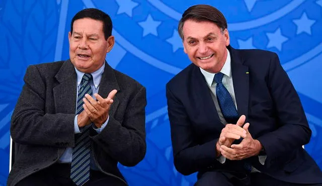El vicepresidente, de 67 años, permanecerá en aislamiento absoluto en su residencia oficial en Brasilia. Foto: AFP