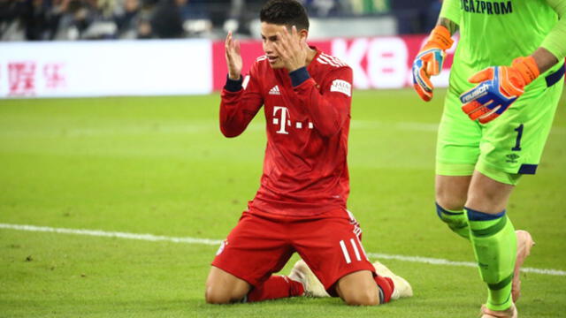 YouTube: James Rodríguez se falló gol solo y sin arquero en la Bundesliga [VIDEO]