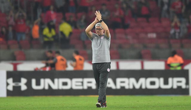 El técnico, de 42 años, logró el ascenso a Primera División con el Inter en el 2017. Foto: Inter de Porto Alegre-web oficial.